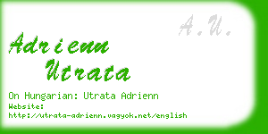 adrienn utrata business card